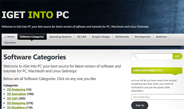 GetIntoPC Alternatives - Javatpoint