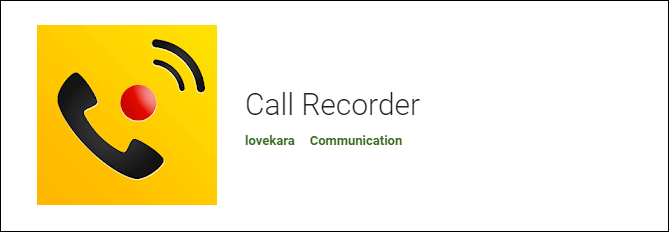 Best Call Recorder for Android