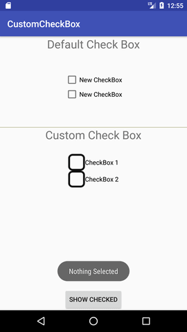 android Custom CheckBox 1