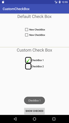 android Custom CheckBox 2