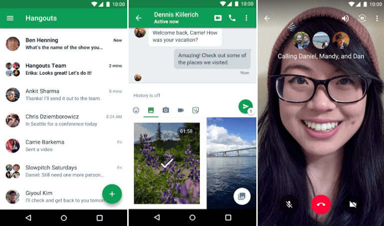 Hangouts App for Android