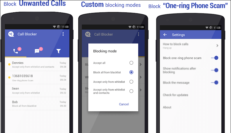 How to block a number on Android