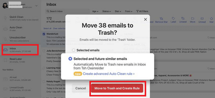 How to Delete all Emails at once on Android