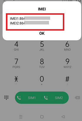 How to find the IMEI number on Android