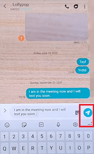 How to Forward a Text Message on Android