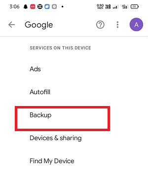 How to Restore Android Phone from Google Backup