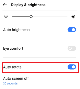 How to Rotate Screen on Android