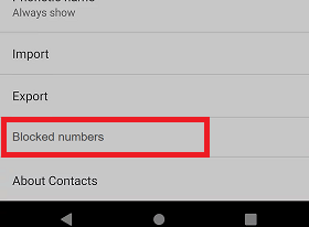 How to see a blocked number and unblock them on Android