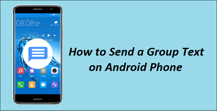 How to Send a Group Text on Android Phone