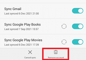 How to Sign Out of Google on Android
