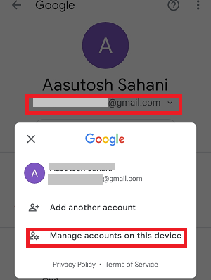 How to Sign Out of Google on Android