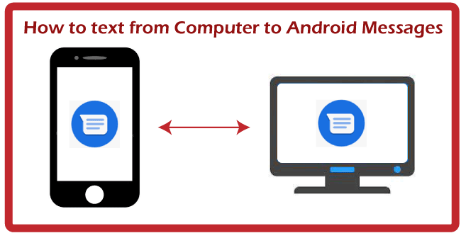 How to text from Computer to Android Messages