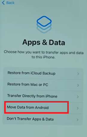 How to transfer WhatsApp from Android to iPhone