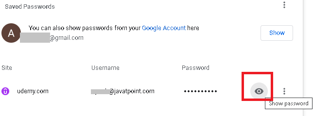 How to view saved passwords in Chrome on Android