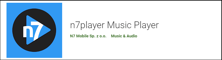 Music player for Android