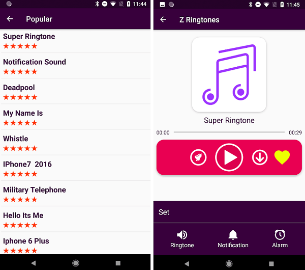 Ringtone Apps for Android & iPhone