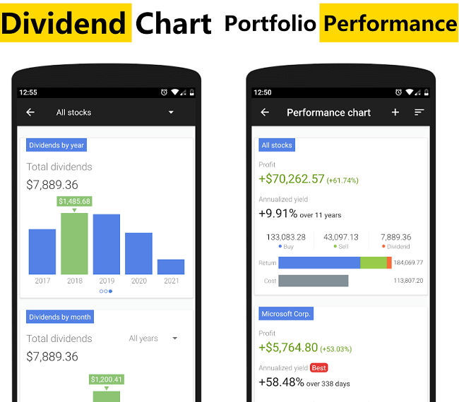 Stock market apps for Android