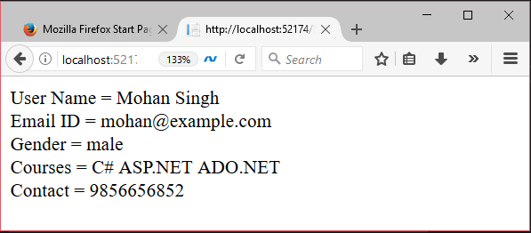 ASP Net razor html helpers 3