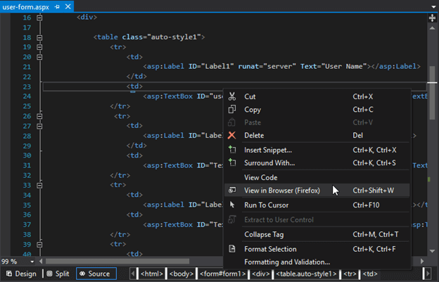 ASP Creating user 4