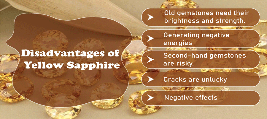 Advantages and Disadvantages of Yellow Sapphire
