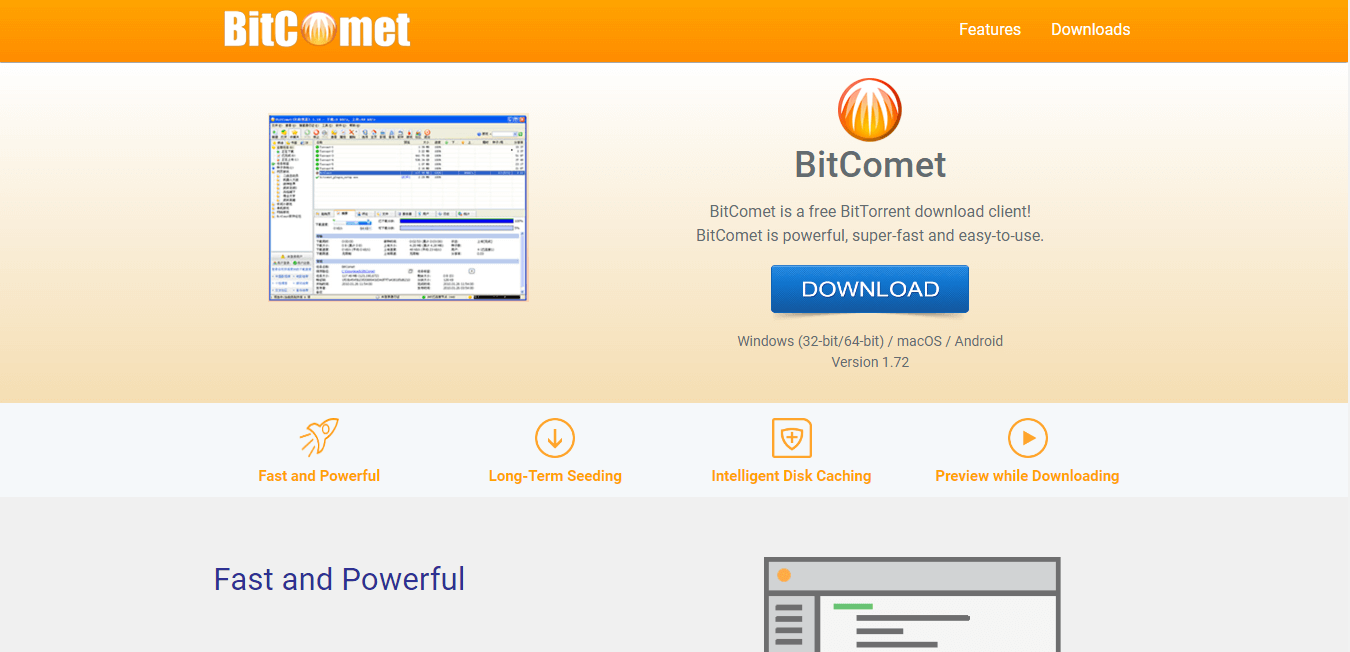 tracker bitcomet net