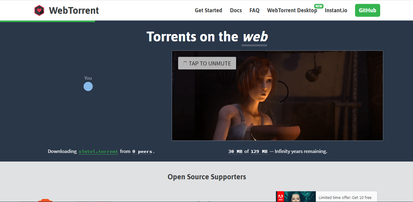 torrents time vs webtorrent