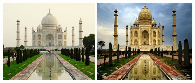 Effects of Acid Rain on Taj Mahal