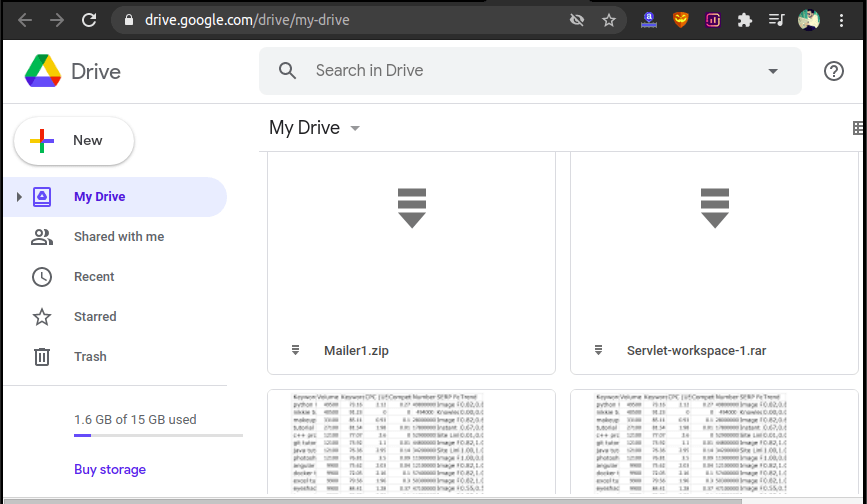 GDrive (Google Drive)