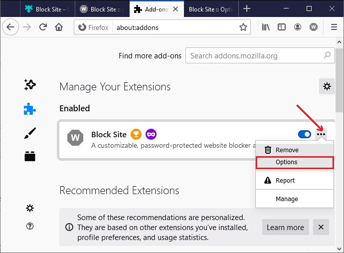 How to Block a Website on Firefox Using an Extension