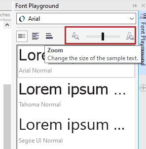 Managing fonts