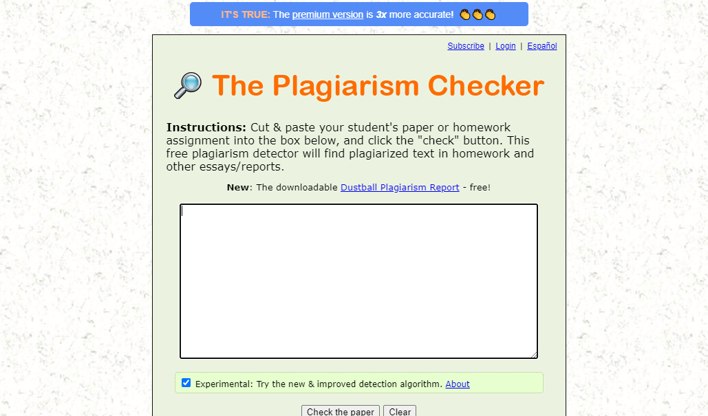 Plagiarism Tools