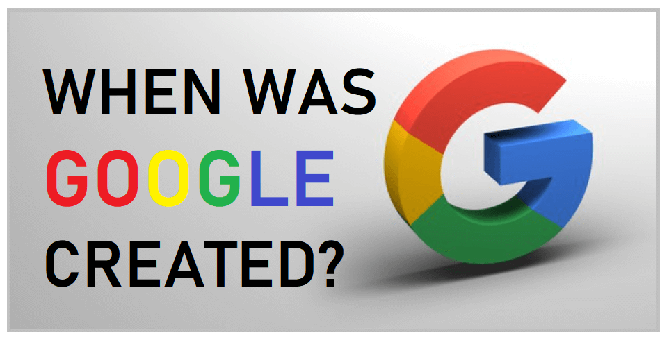 When was Google created