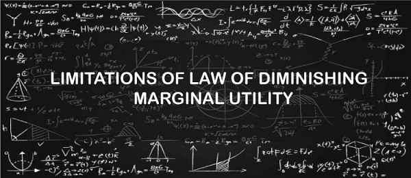 Law of Diminishing Marginal Utility