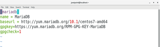 CentOS How to Install MariaDB on CentOS