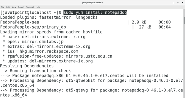 CentOS How to Install Notepadqq on CentOS1