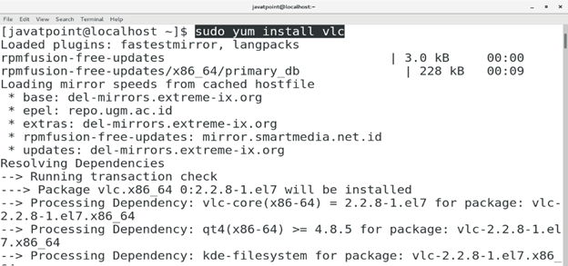 CentOS How to Install VLC on CentOS 1