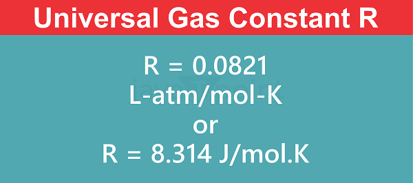 When Should We Use R Gas Constant Value As 8.314 And As 0.0821