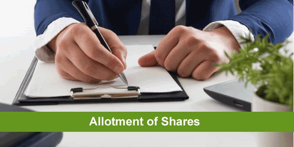 Allotment of Shares