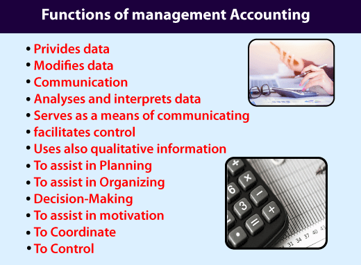 Functions of Management Accounting