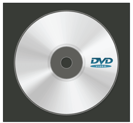 Contoh memori komputer: DVD