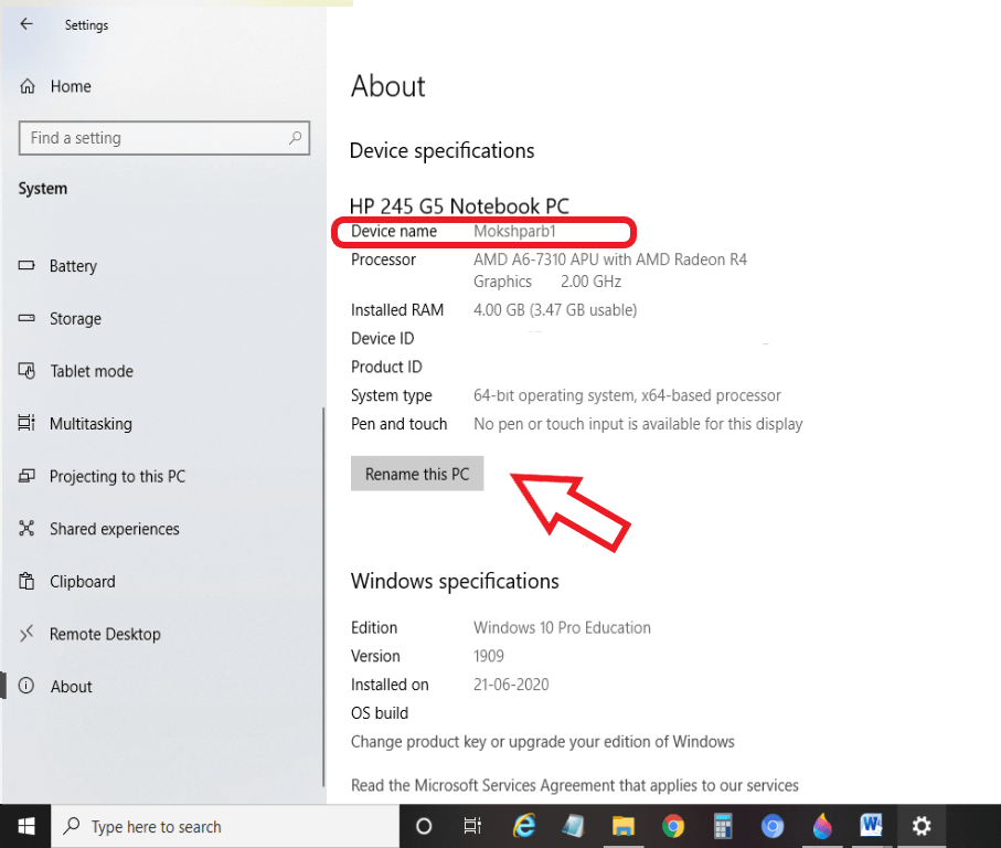How To Change Computer Name