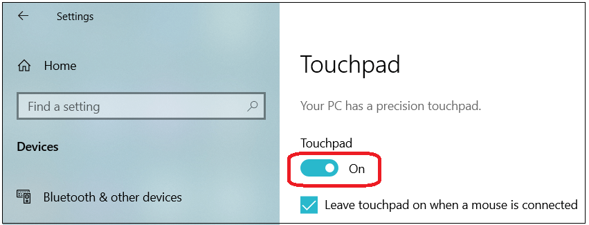 How to Disable or Enable the Touchpad on a Laptop