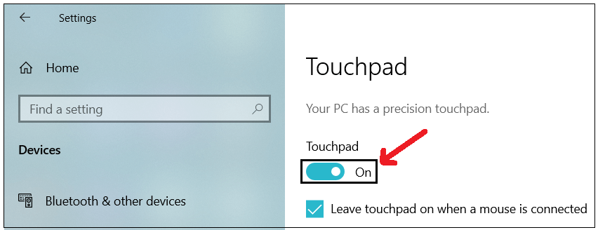 How to Disable or Enable the Touchpad on a Laptop