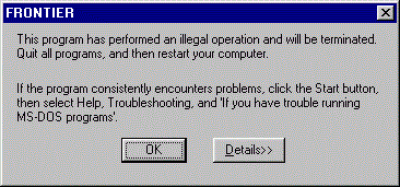 How to fix illegal operations on a computer