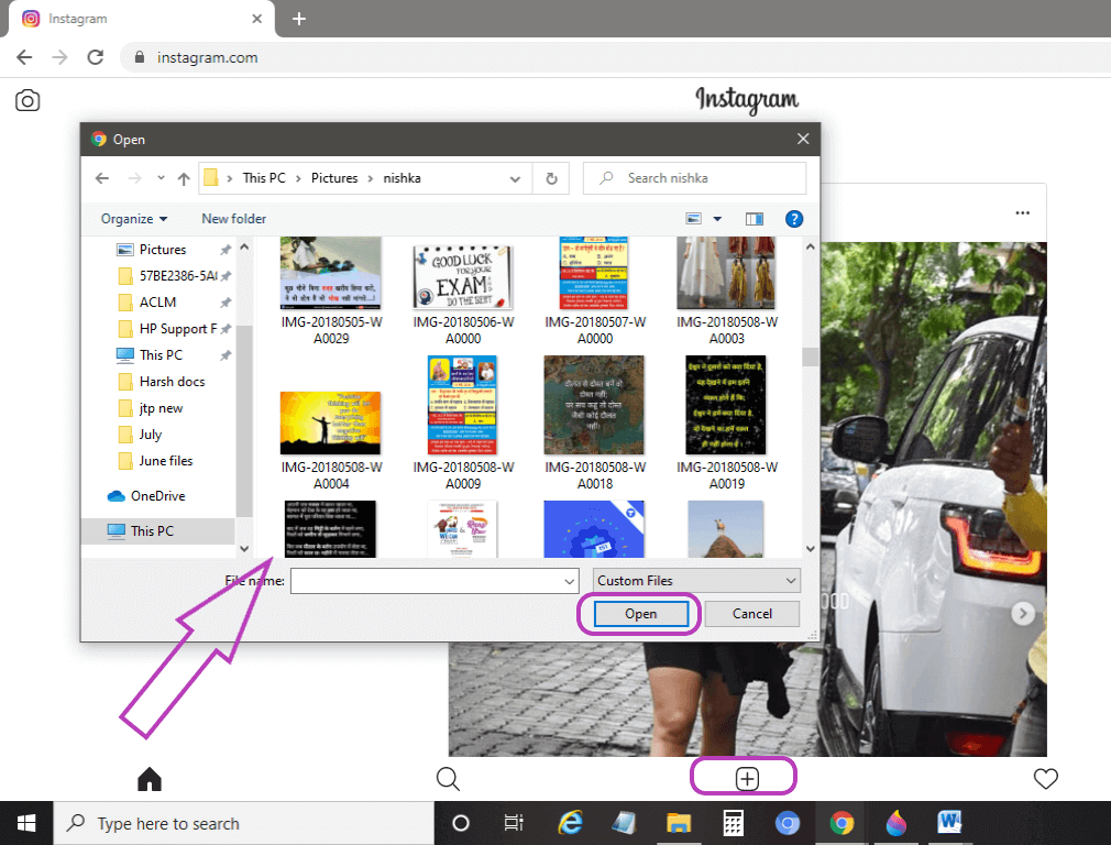 How to Post on Instagram from Computer