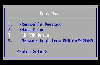 What is a Boot Menu