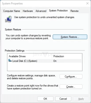 What is a Restore Button