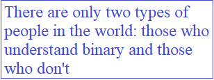 What is Binary