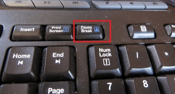 What is the pause key?