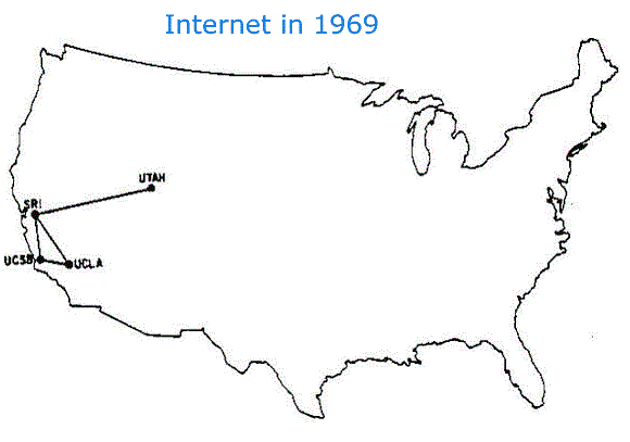 Who invented the Internet?